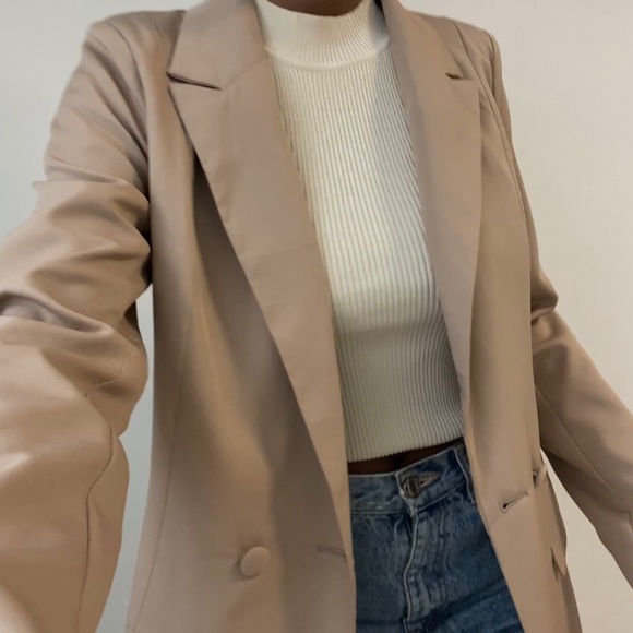 Taupe Blazer - Picture 2 of 9